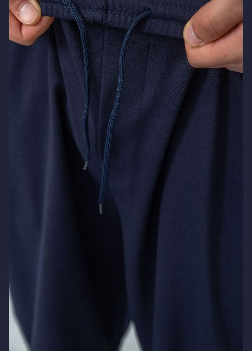 Темно-синие демисезонные брюки Ager