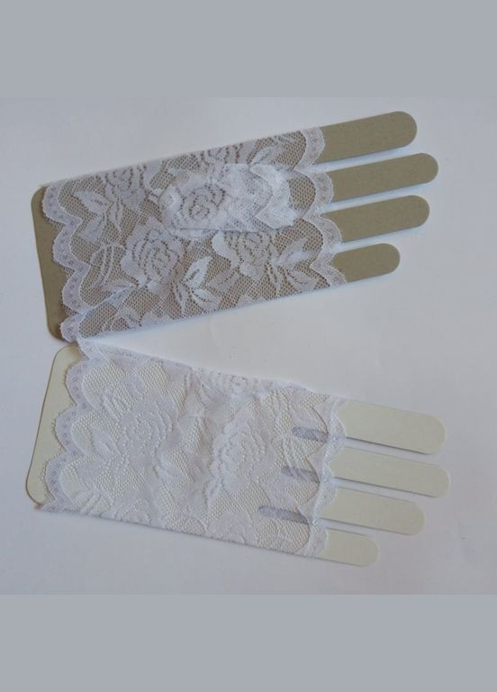 Мереживні мітенки рукавички ажурні гіпюрові весільні honey fashion accessories one size (S/M/L) (7-76) No Brand (324120061)