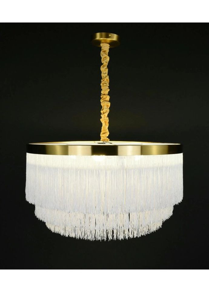 Люстра підвісна на 4 лампочки 27867 Латунь 40-70х60х60 см. Sunnysky (335975281)