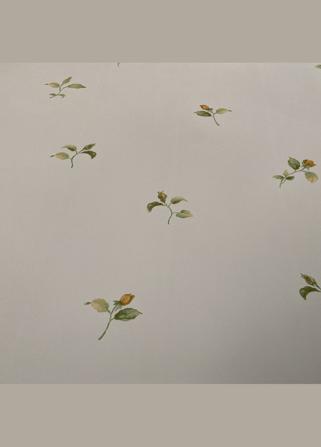 Виниловые обои на бумажной основе Gardena 52714 Зеленый Розы Limonta (289478838)