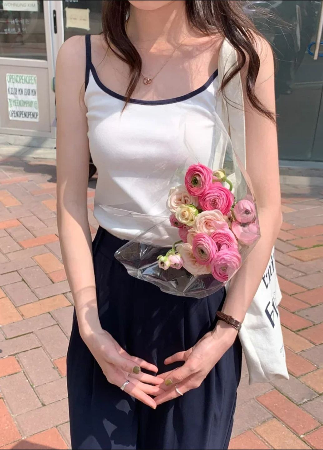 Жіноча майка-топ бавовняна з вкладишами Two Colors (1865-42-01) Macarena — 341485472