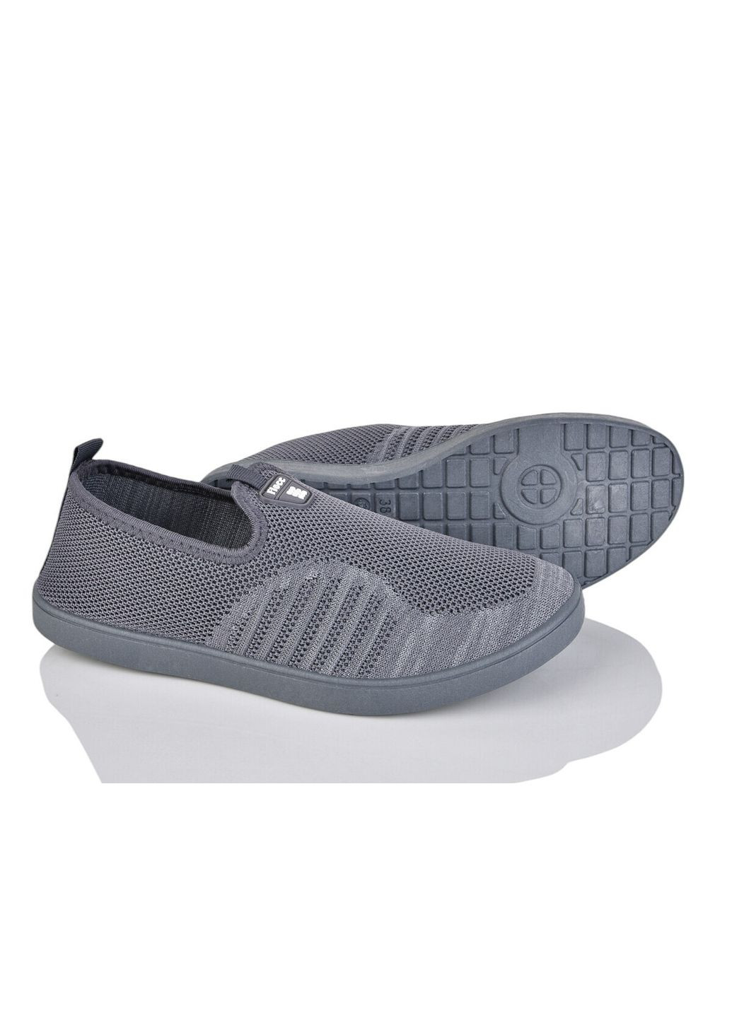 Жіночі сліпони F13-009 Сірий FLOCC City (363058782)