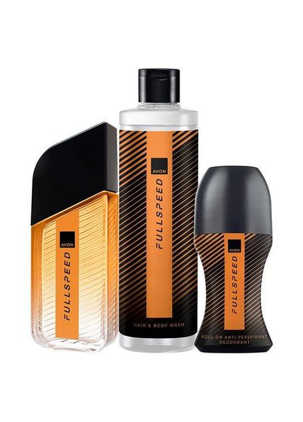 Парфумно-косметичний набір «Full Speed для Нього» 100 мл парфум + 250 мл гель для душа Avon (367622317)
