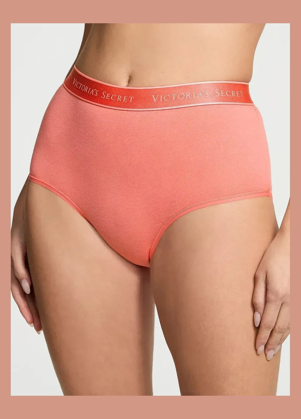Трусики бріфи Logo Cotton Modern Victoria's Secret (332312361)