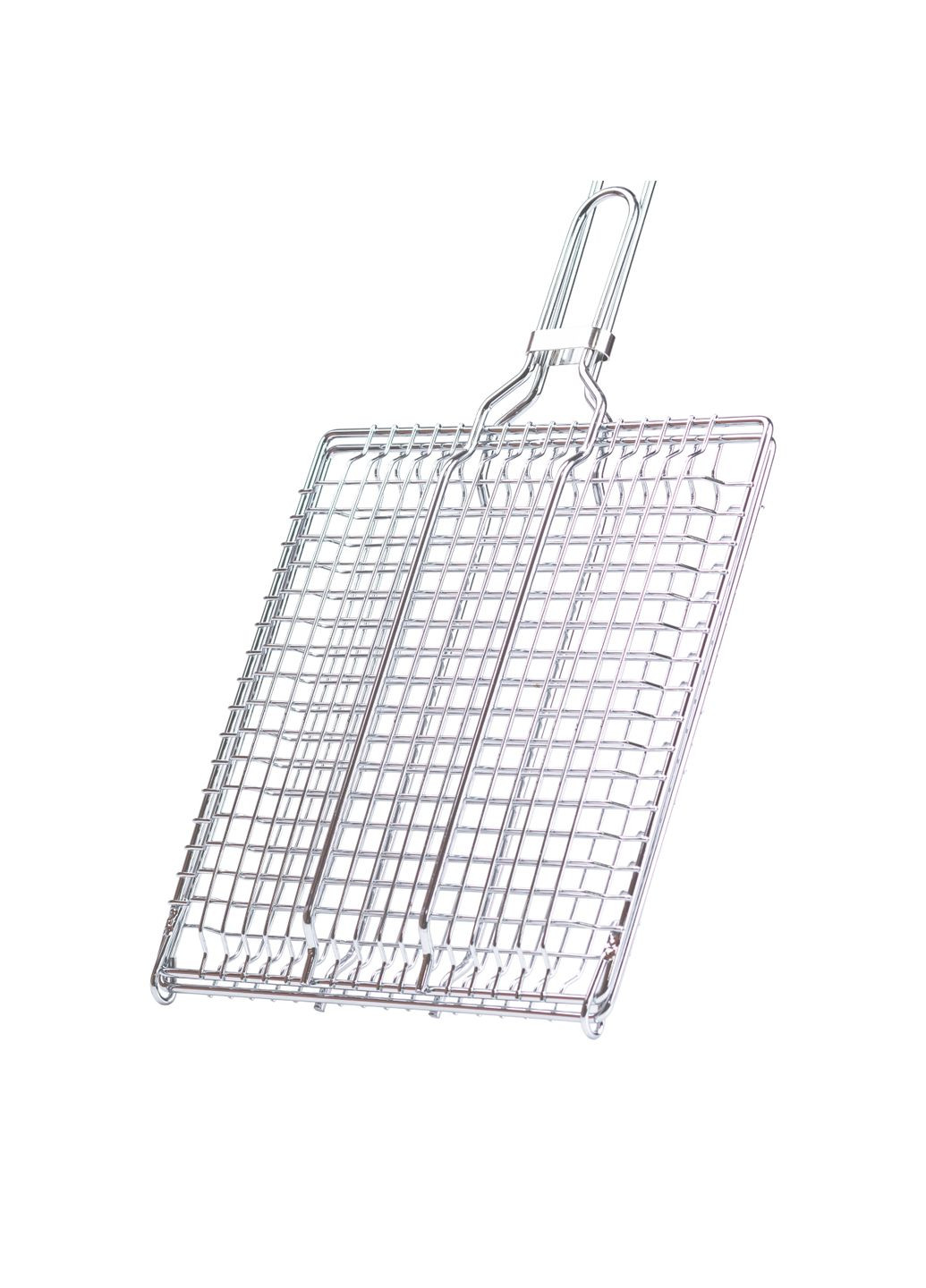 Решетка-гриль для барбекю TS Kitchen с резиновой ручкой 24х24х4 см No Brand HP455RESH (299239262)