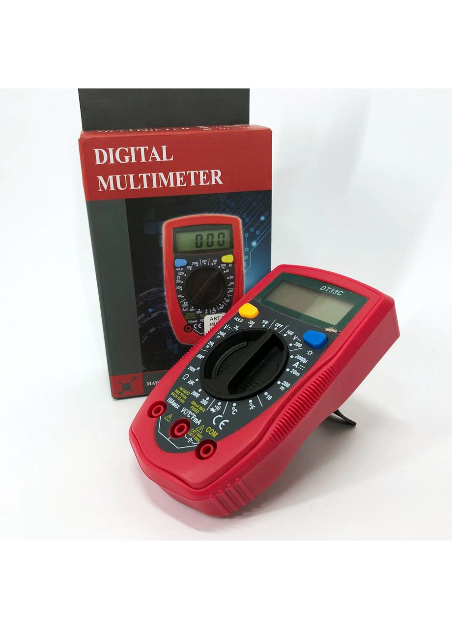 Електронний тестер мультиметр 33 C DT, Електронний мультиметр, Мультиметр AF-868 індикатор напруги Digital (352770248)