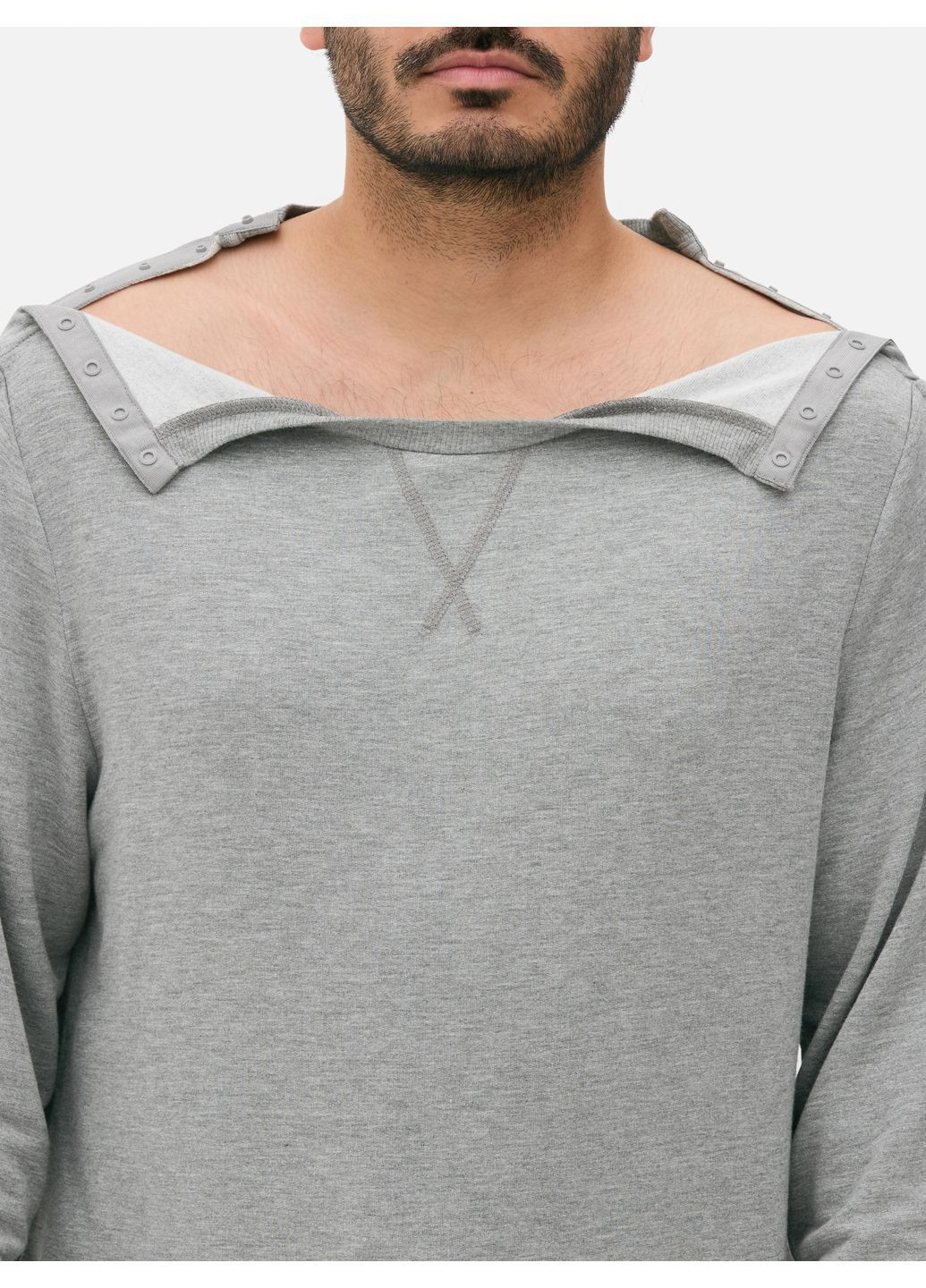 Лонгслів для сну,сірий, Primark (368150962)