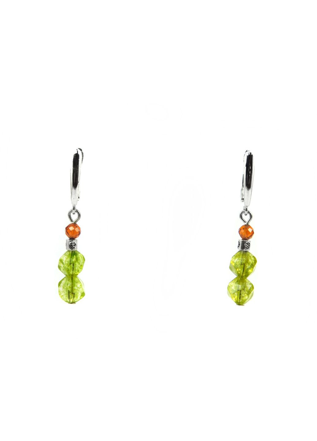 Эксклюзивные серьги "Марципан" Кварц грань, Циркон грань Fursa fashion (315591355)