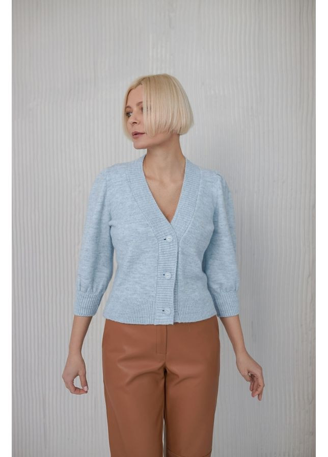 Голубой кардиган Triko Bakh
