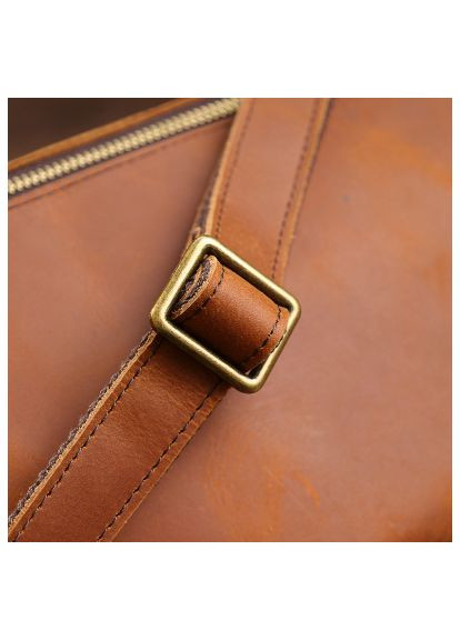 Сумка (20371) Vintage Шкіряна чоловіча вінтажна на пояс Коричнева (364659375)