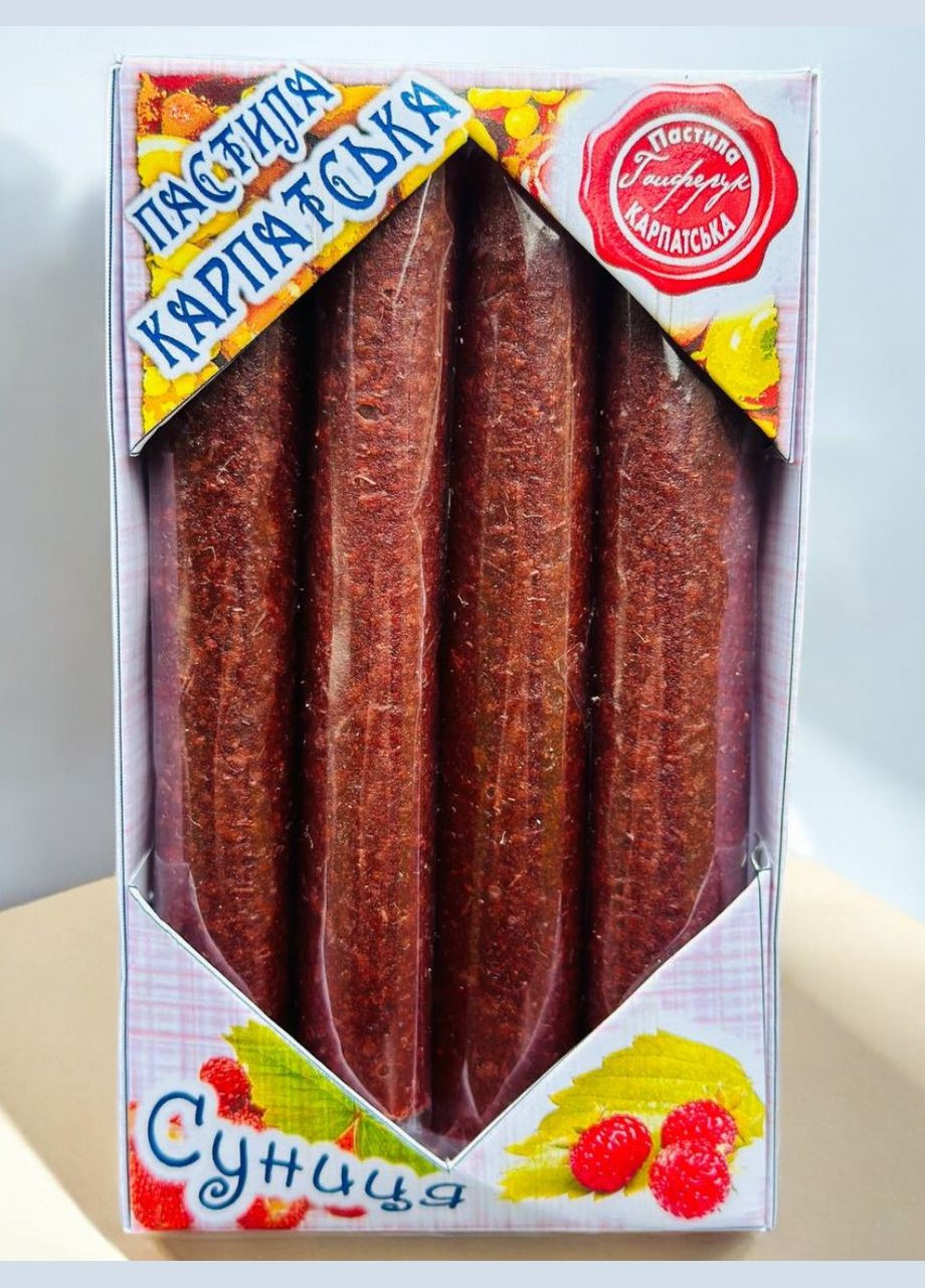 Пастила Натуральная Карпатская со вкусом Земляника 40 грамм. No Brand (330774621)