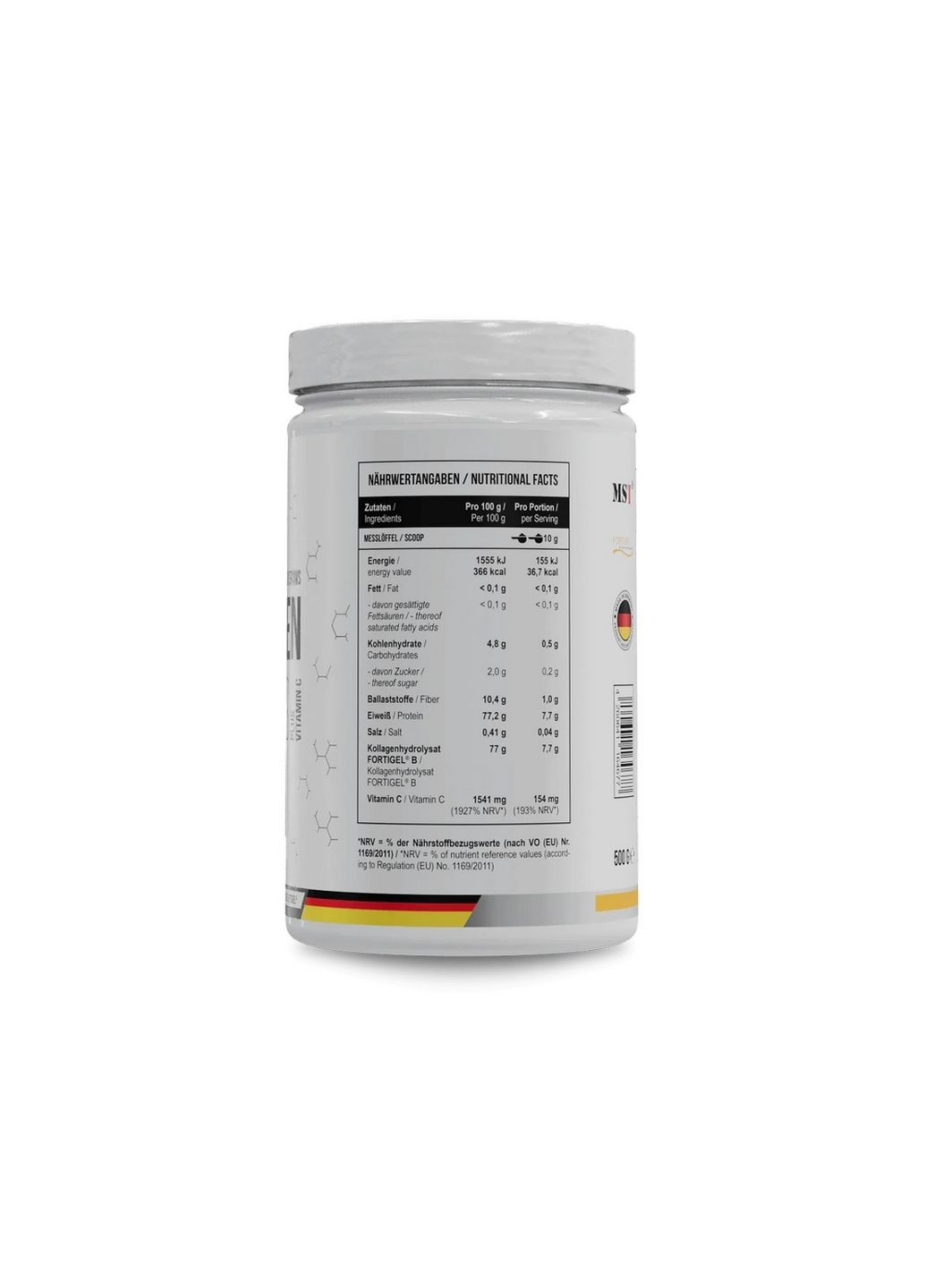 Препарат для суставов и связок Collagen Peptides + Fortigel, 500 грамм Апельсин MST (315873854)