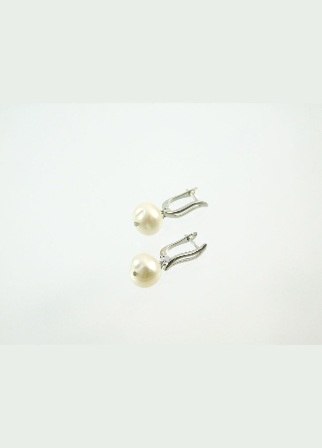 Сережки Перли англійська застібка 10 мм. Fursa fashion (315590884)