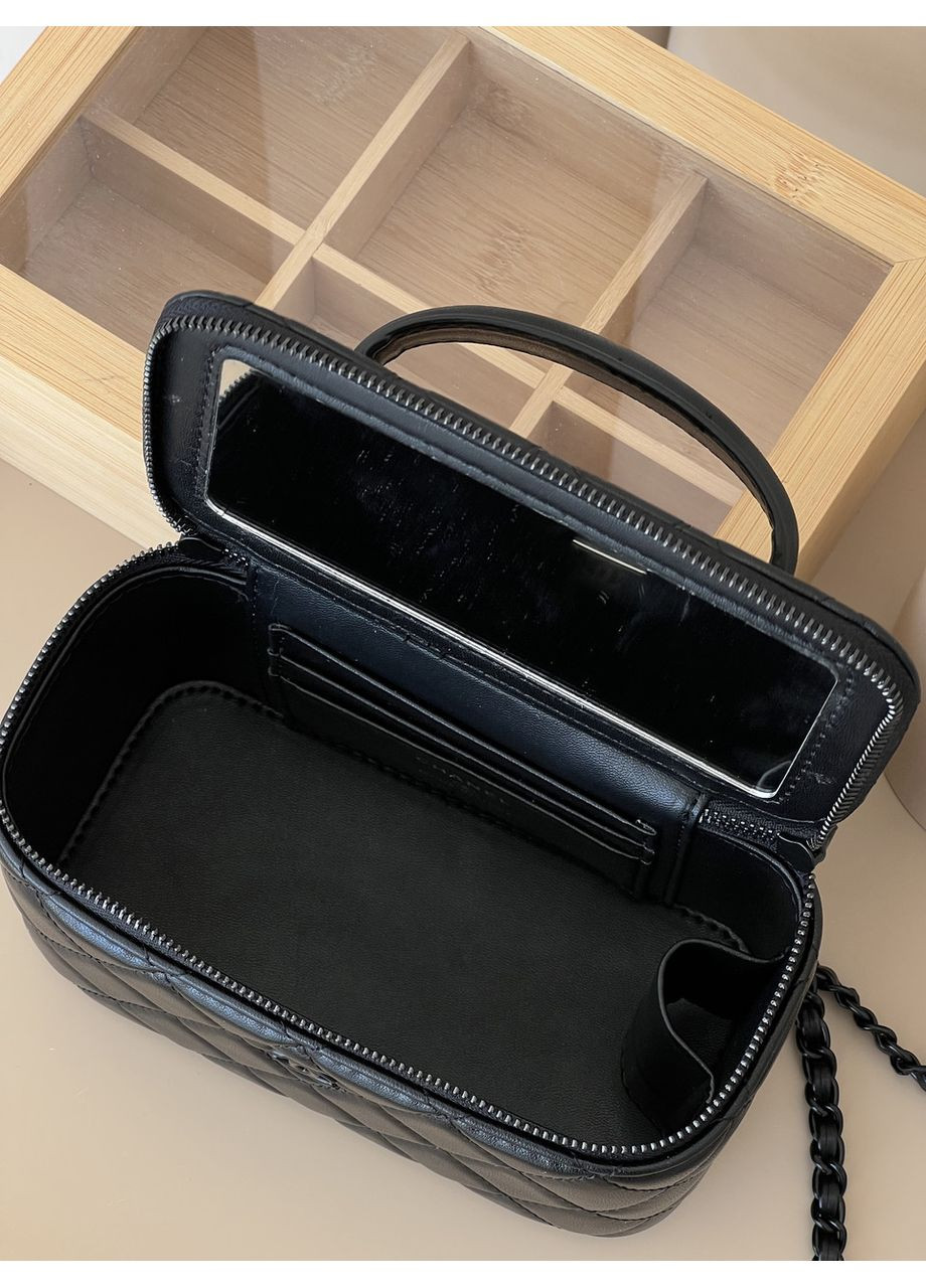 Сумка женская клатч Classic Lambskin Pearl Crush Vanity Bag Prem матовый No Brand (369935542)