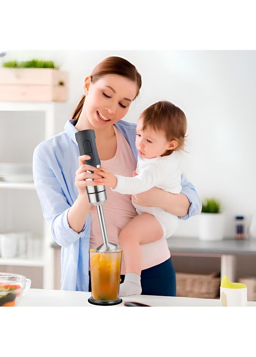 Ручний блендер з дисплеєм (2 режими), від мережі, SK-1729 / Блендер погружний / Блендер подрібнювач Sokany (366979318)