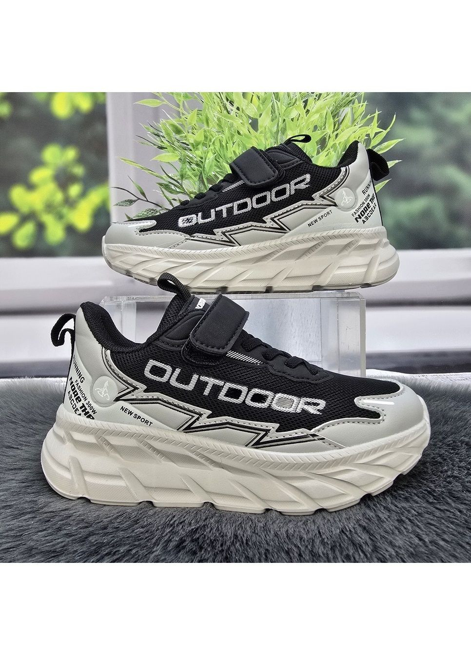 Чорні Осінні кросівки підліткові BBT