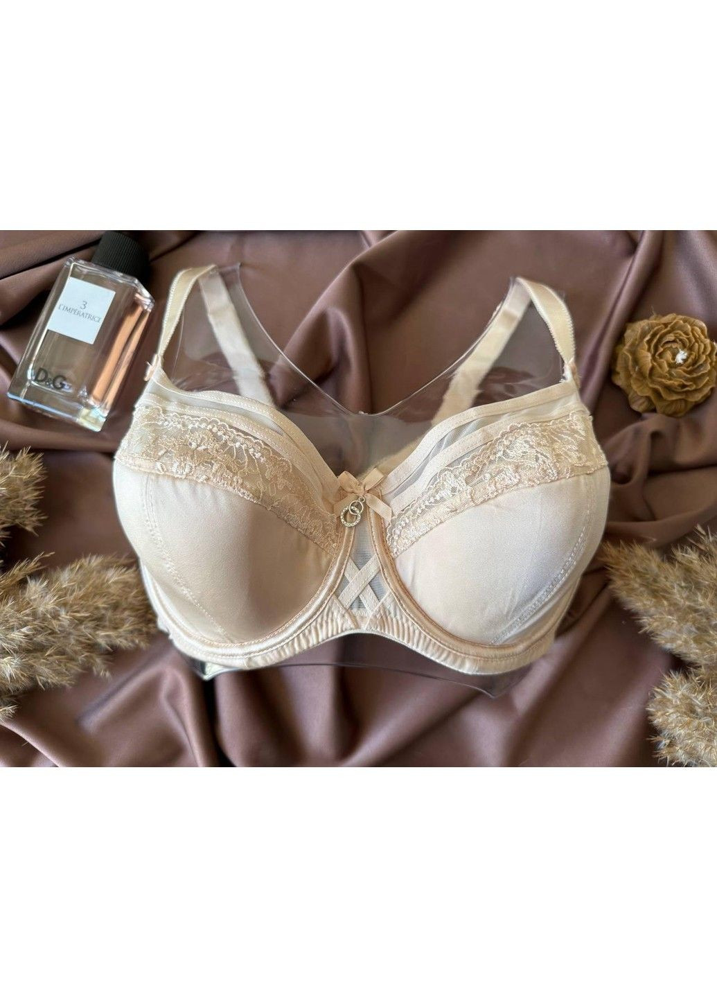 Бежевый бюстгальтер g бежевый Lanny Mode