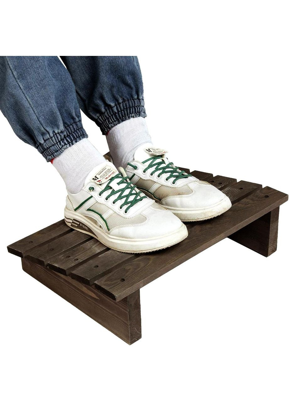 Подставка для ног из дерева Блокоан мокко (ПНГ-002510) No Brand (328414722)