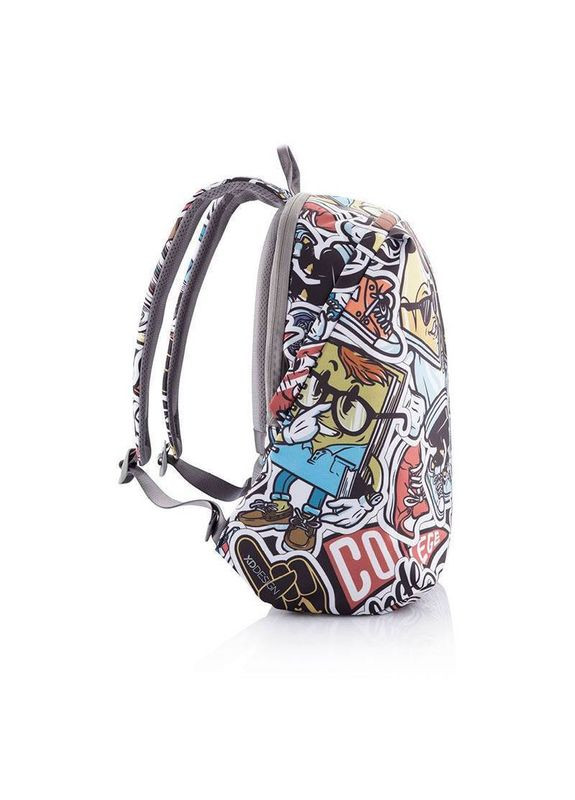 Городской рюкзак Анти-злодей Bobby Soft Art Graffiti 13-16 л (P705.868) XD Design (324611541)