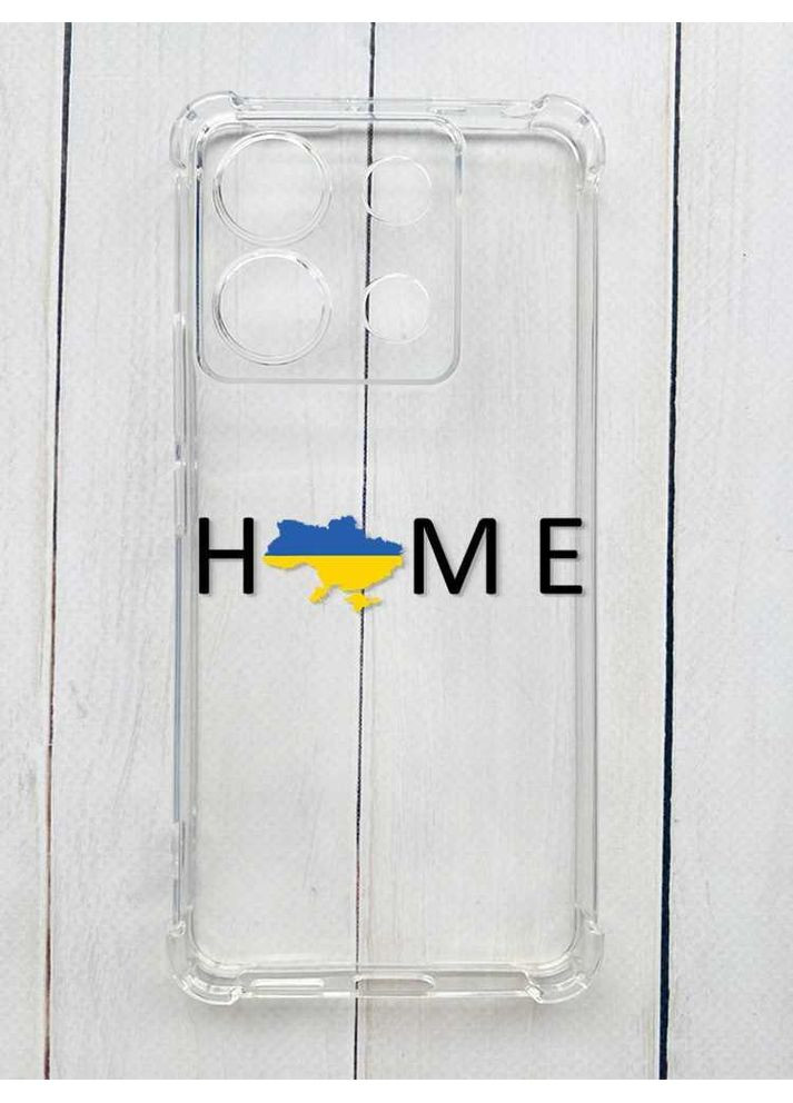 Чохол з потовщеними кутами на Xiaomi Redmi Note 13 Pro 5G:: Дім Україна (принт 72) CASE CONTROL (360671387)