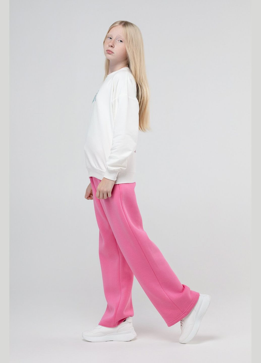 Розовые спортивные зимние брюки Adk