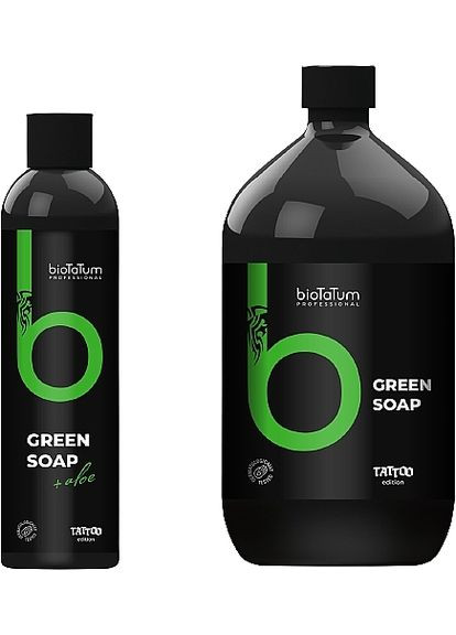 Зеленое мыло-концентрат для татуировок Green Soap 250ml (1206923-137154) BioTaTum Professional (369134002)