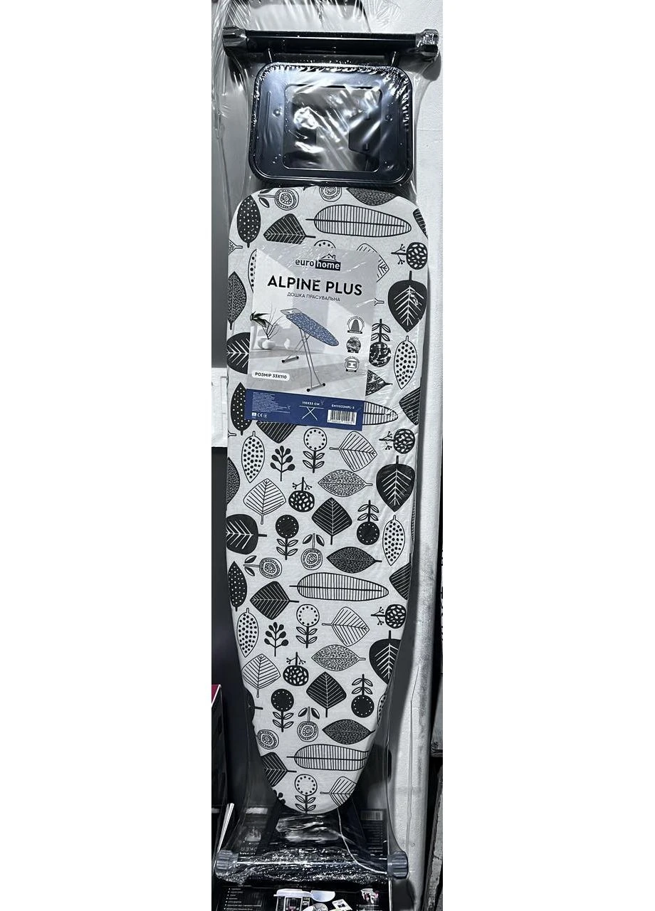 Дошка прасувальна Pluse EH11033MPL-3 110*33см металева з розеткою Alpine (391090835)