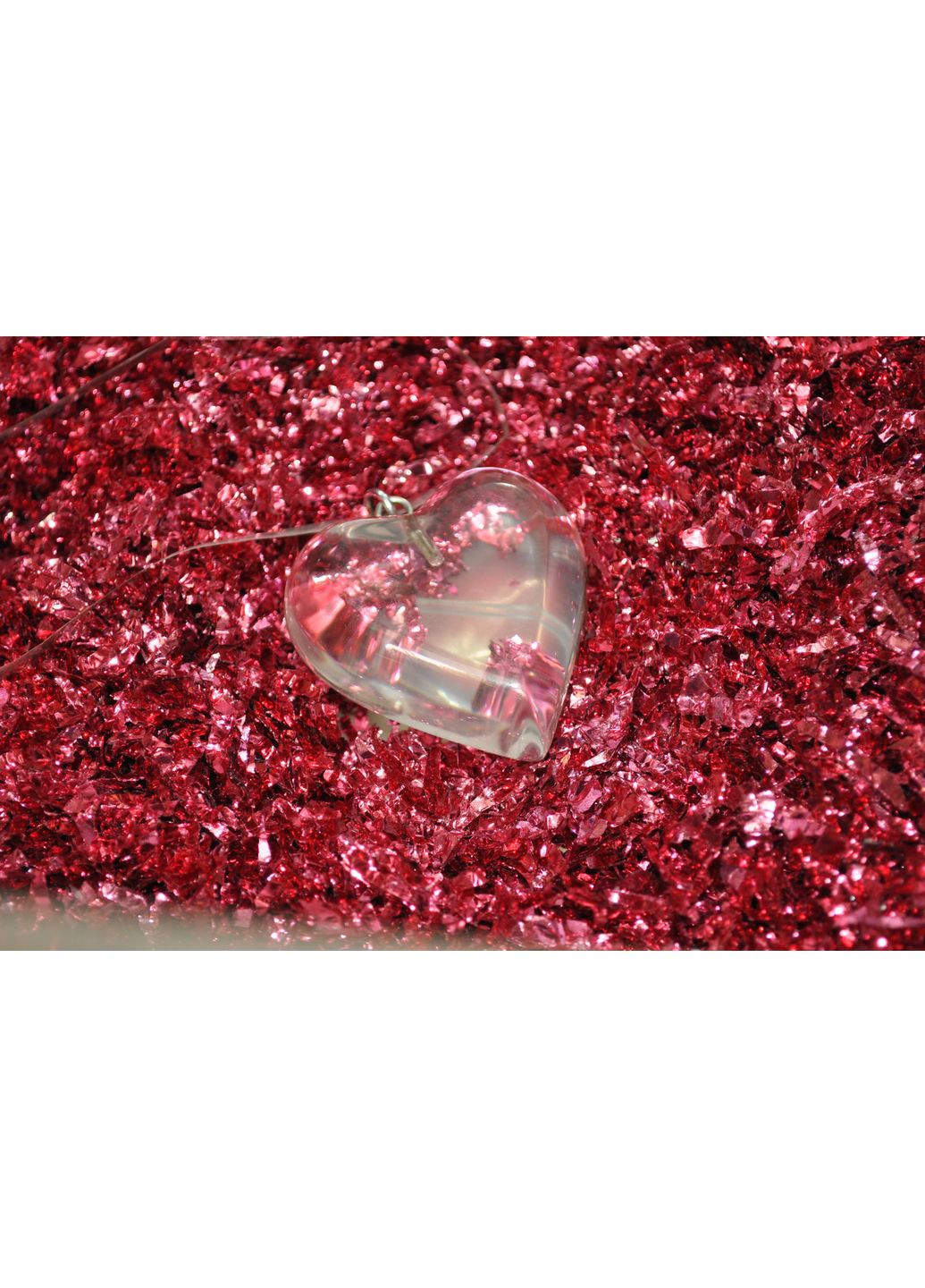 Стружка красная фольгированная для декора 200 грамм No Brand (368969767)