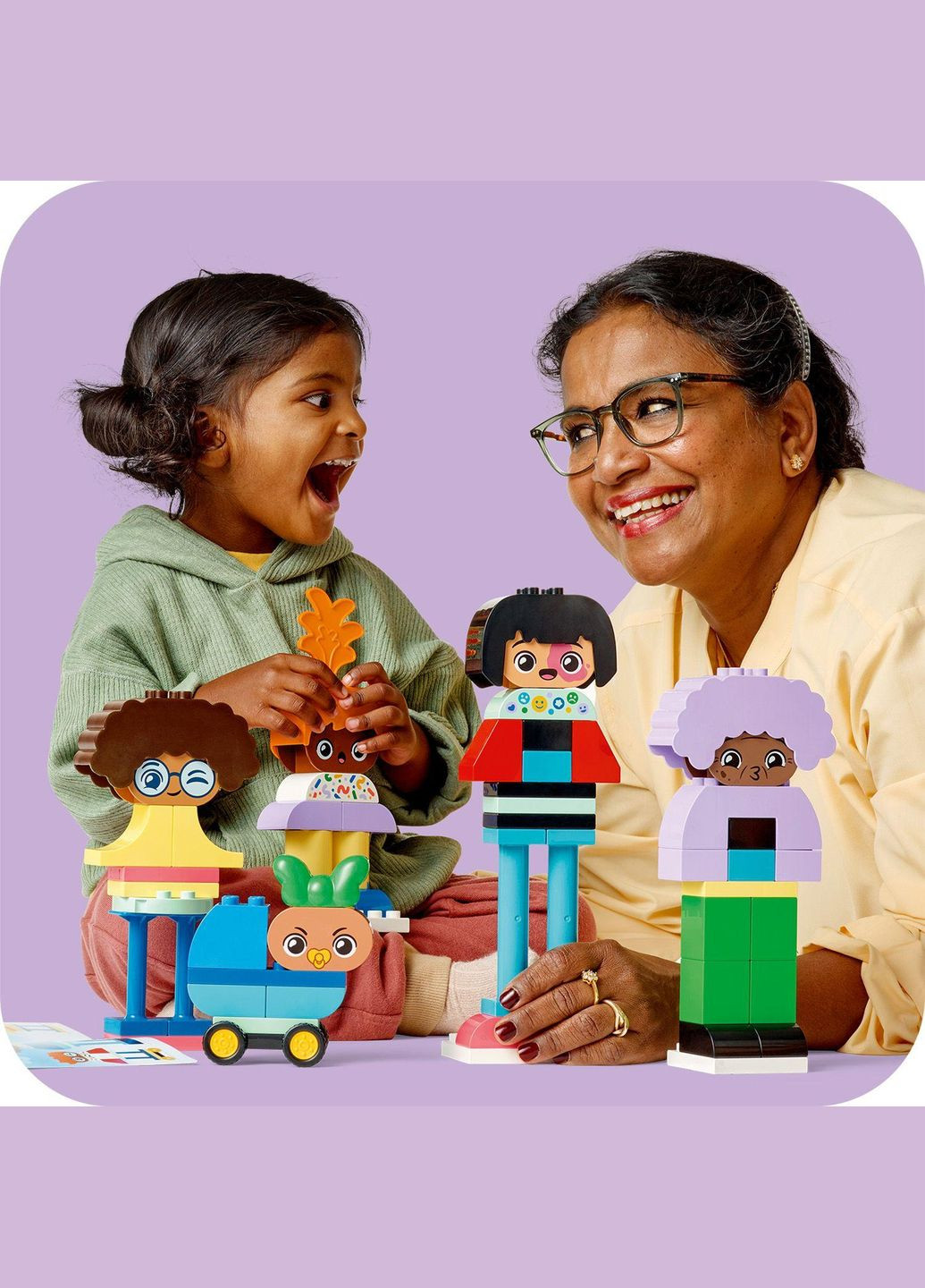 Конструктор DUPLO Конструктор людей із сильними емоціями, 71 деталь () Lego 10423 (328395076)