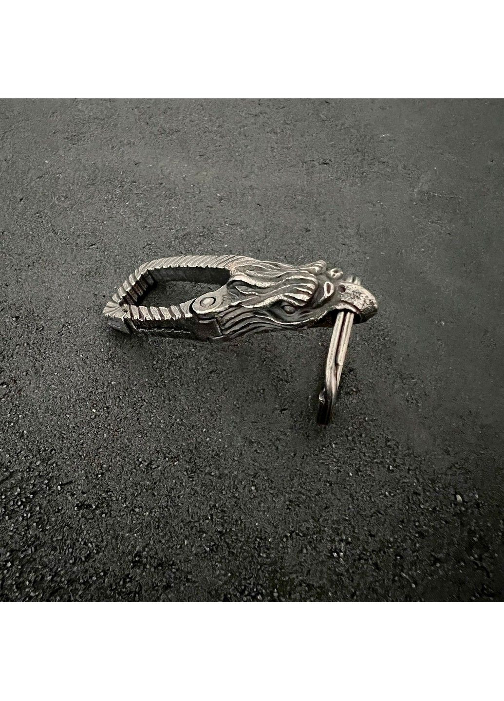 Готический брелок феникс для ключей из нержавеющей медицинской стали KC-019 No Brand (299008395)