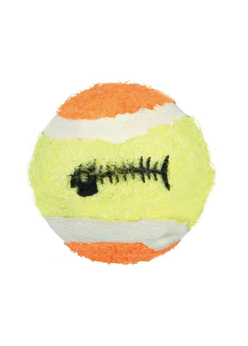 Іграшка для кішок М'яч з брязкальцем d=4 см, набір 6 шт (м'ячі в асортименті) (4011905045238) Trixie (279564167)