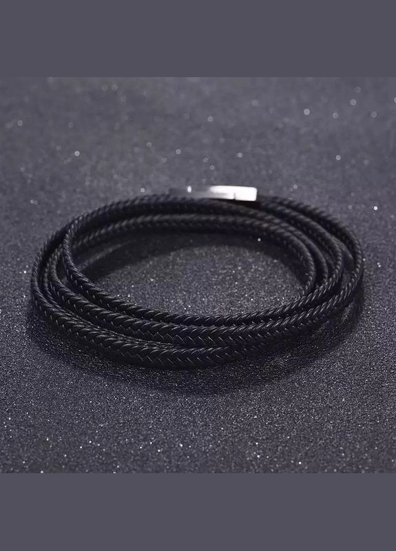 Браслет обмотка из кожи с застежкой (11006) Hemst (301070868)