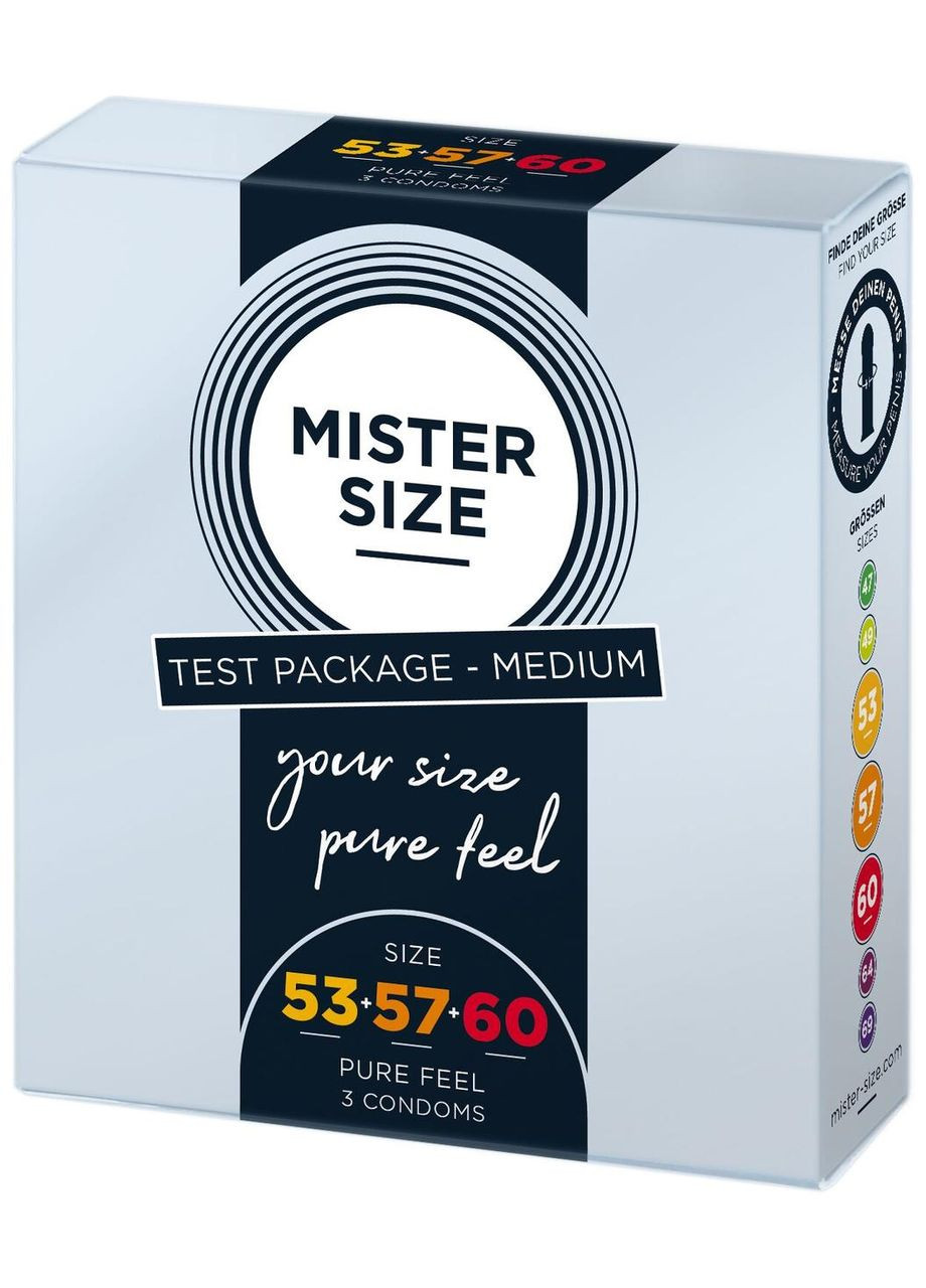 MISTER SIZE Testbox 53-57-60 (3 pcs) No Brand (303911506)