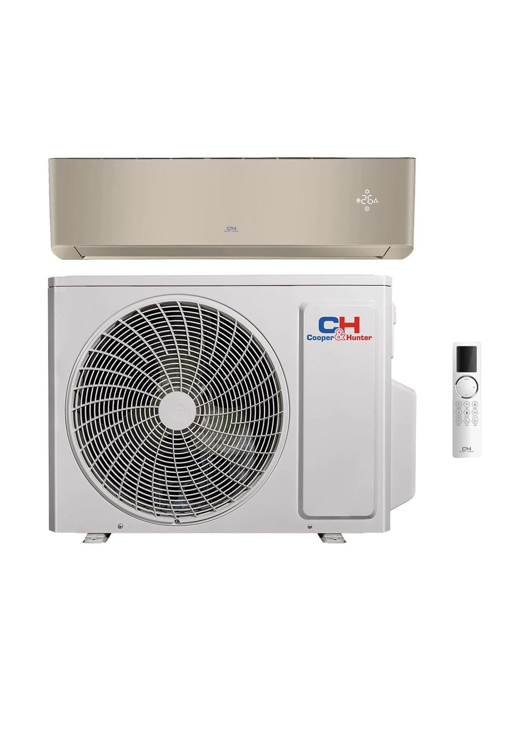Кондиционер CH-S12FTXAL2-GD (серия SUPREME CONTINENTAL, тепл. насос-25, GOLD) Cooper&Hunter (360572635)