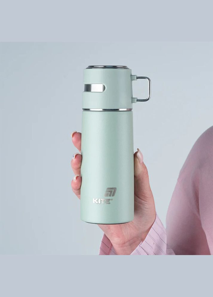 Термос 350 мл зеленый K25-1223-4 Kite (350230020)