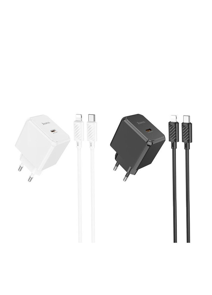 Сетевое Зарядное Устройство CS13A 20W + Кабель Type-C to Lighting Hoco (369727082)