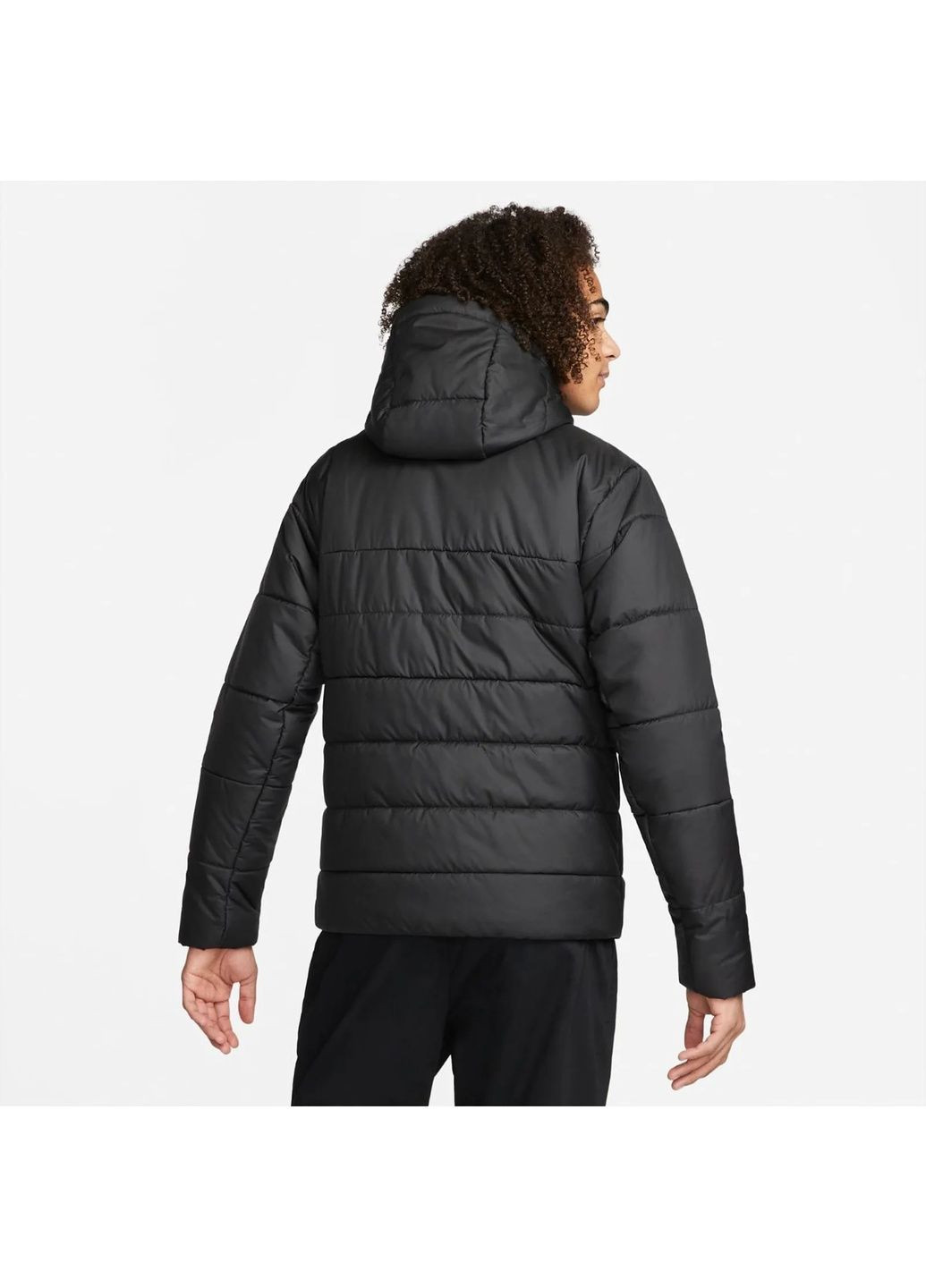 Чорна куртка чоловіча m nsw hybrid syn fill jkt black dx2036-010 Nike