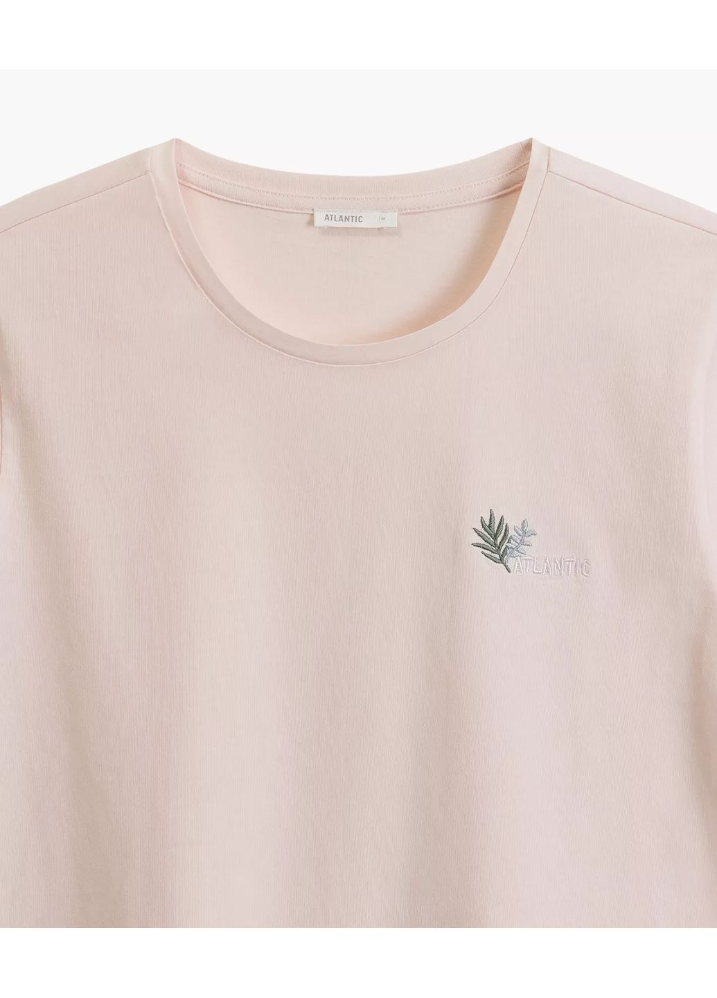 Зеленая всесезон женская хлопковая пижама футболка + шорты Atlantic