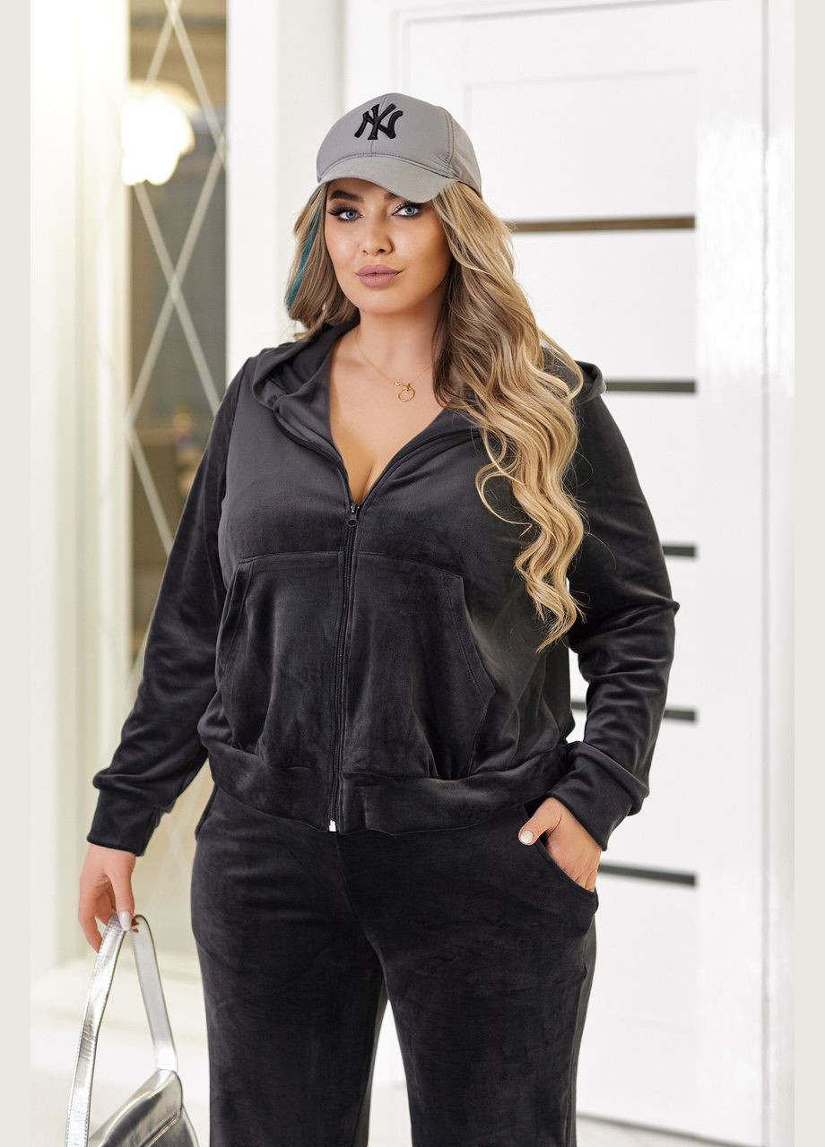 Велюровий спортивний костюм жіночий Fashion Girl (325610070)