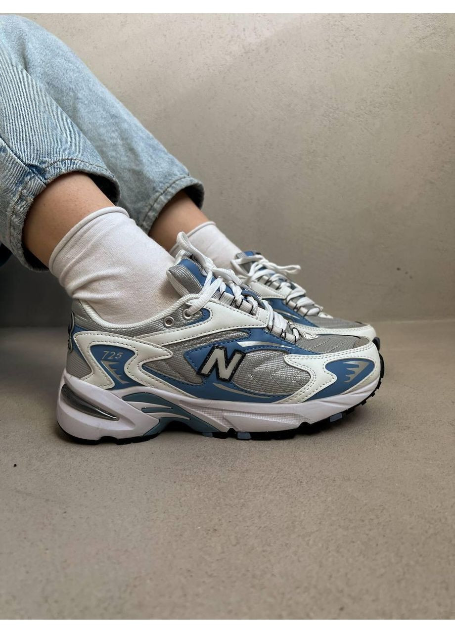 Білі Осінні кросівки чоловічі new balance 725 blue нью беланс 725 No Brand