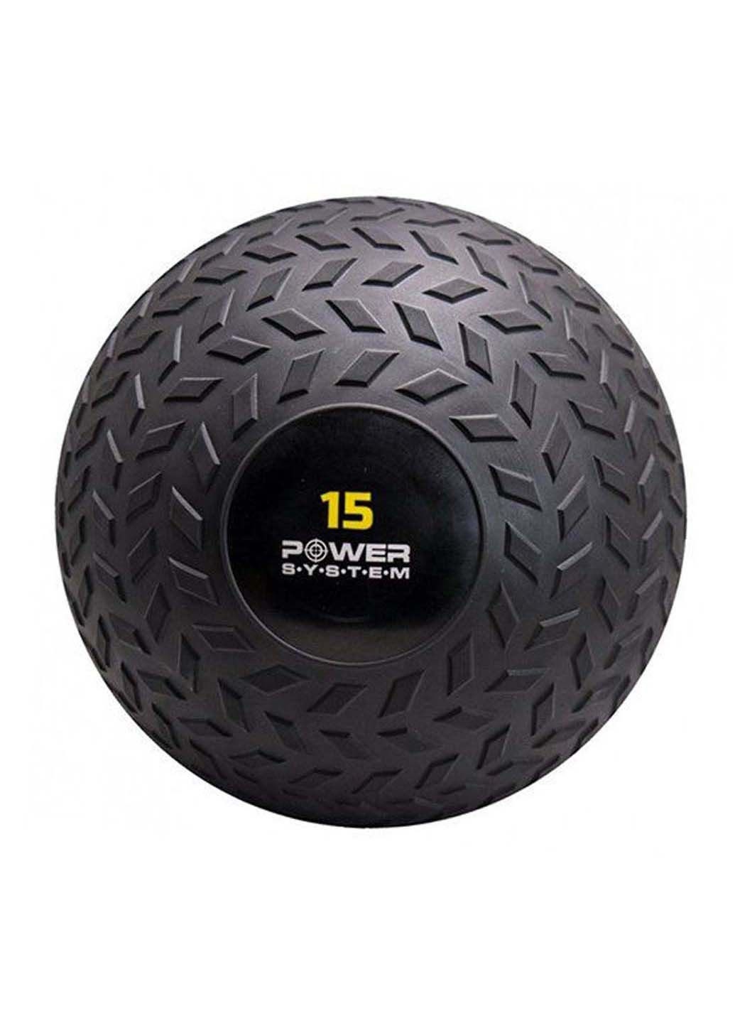 М'яч SlamBall для крофіту та фітнесу 15 кг Power System (290109146)