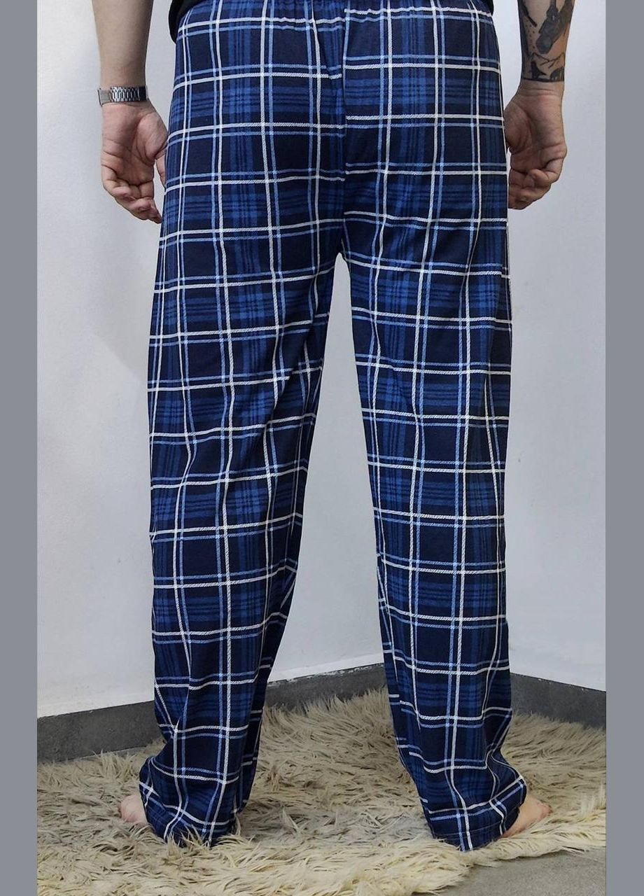Чоловічі штани для дому в клітинку Rinda Pijama (282959783)