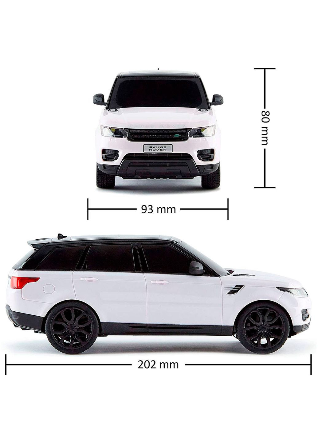 Автомобіль на Land Rover Range Rover Sport 1:24, 2.4Ghz, білий () KS Drive 124GRRW (328396803)