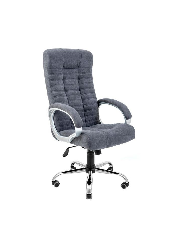 Кресло Атлант Хром П2 M-2 (Anyfix) Мисти ДК Грей Richman (373315441)