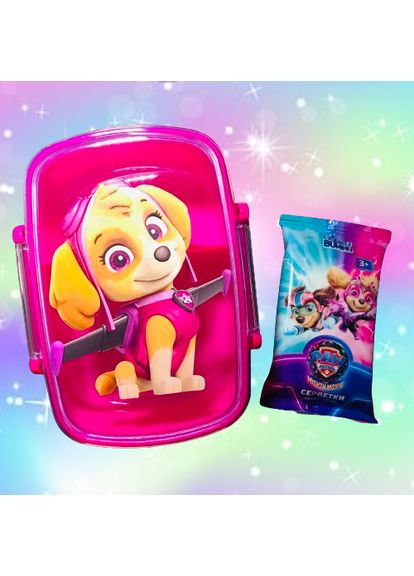 Подарочный набор Ланч бокс 800 мл и влажные салфетки (дизайн 6_2) Creative (360667258)