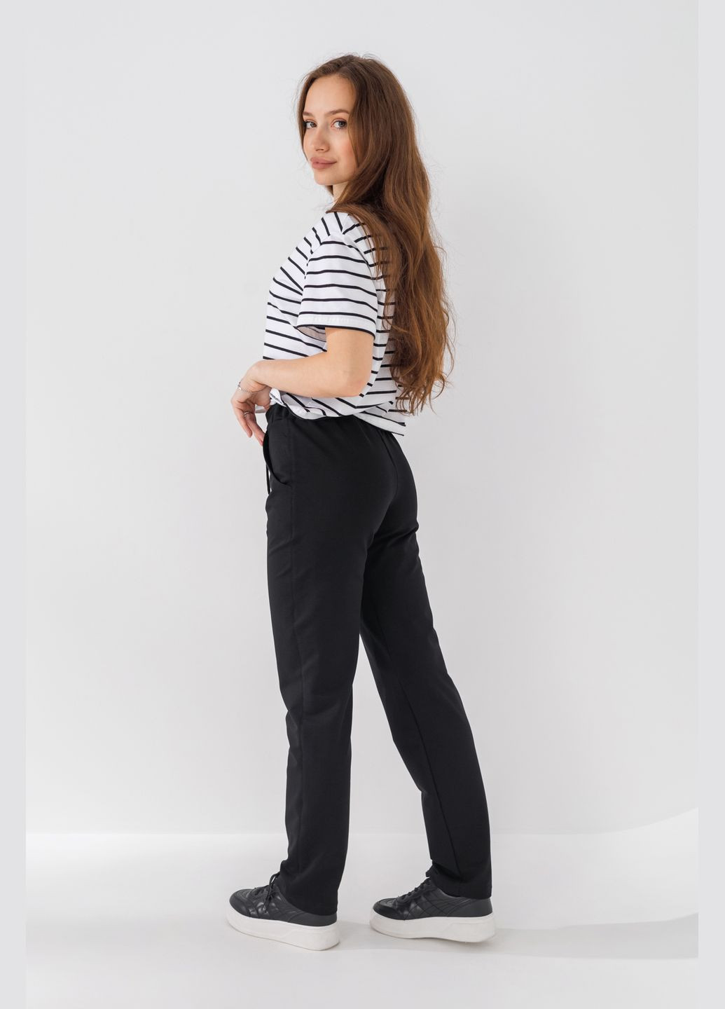 Спортивные штаны прямые женские 2015 Черный (2000989140030D) shop (2000989140030) Van Gils Прямі (301426596)