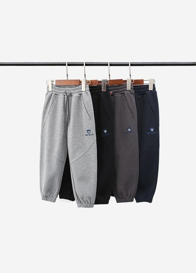 Портивні штани на хлопчика арт 7193 Чорний NEW BETTY (299307157)