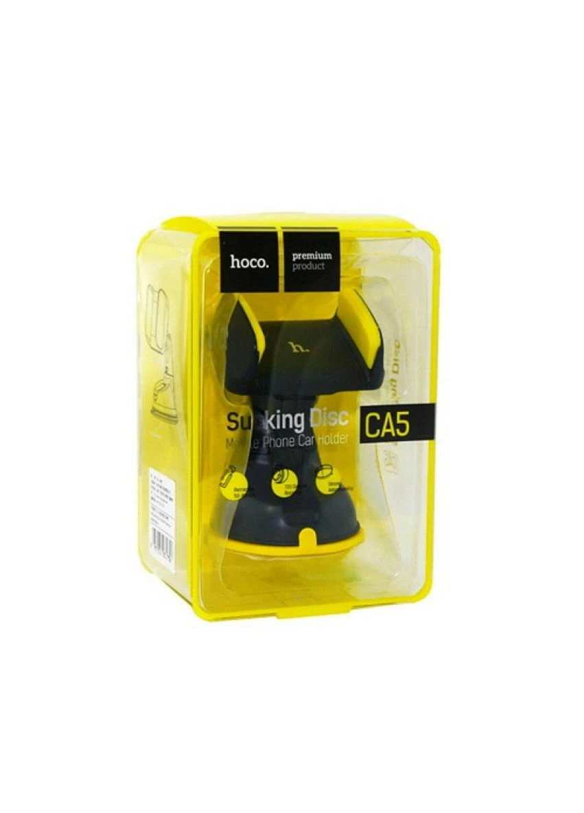 Тримач для мобільного CA5 Suction vehicle Holder Yellow Hoco (302661937)