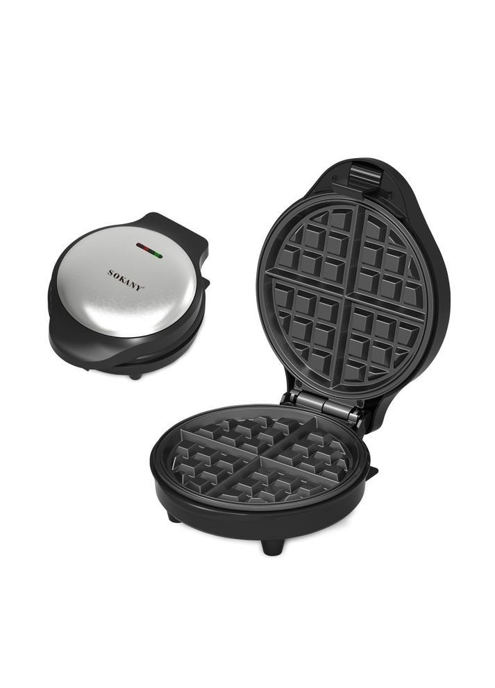 Електрична вафельниця з 4 секціями електровафельниця з антипригарним покриттям (KS401) Sokany (372083776)
