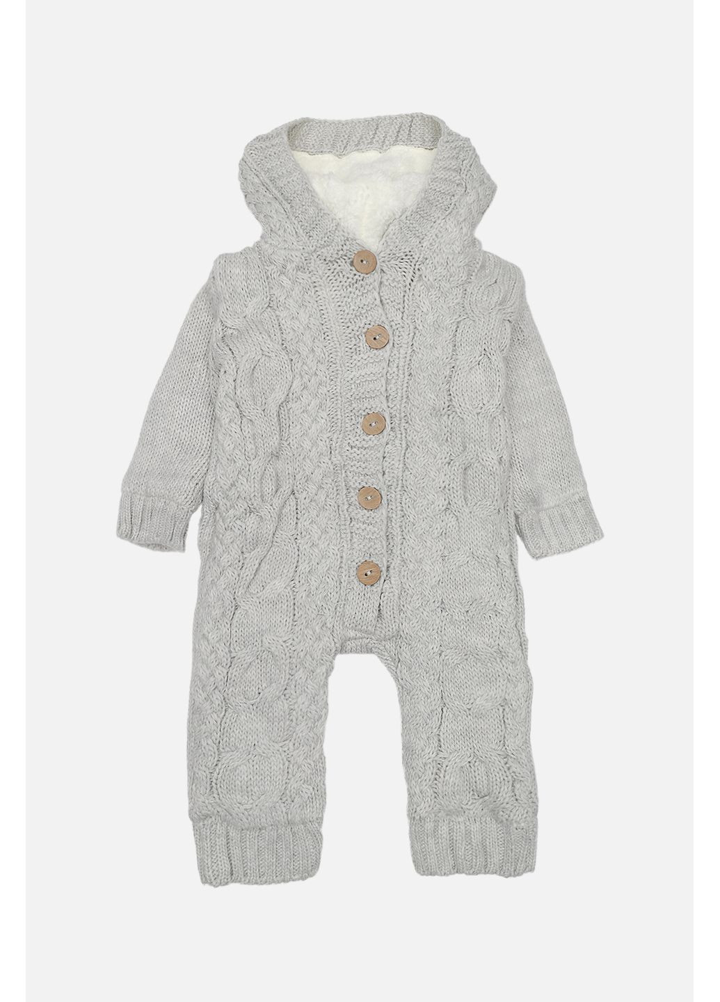 Комбинезон утепленный для мальчика цвет серый CB-00285512 Caramini (362184980)